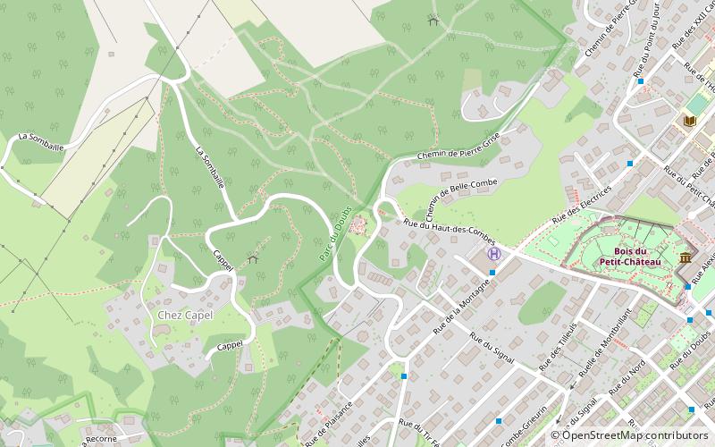 Villa Jeanneret-Perret location map