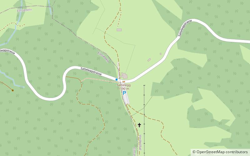 Sattelegg Pass location map
