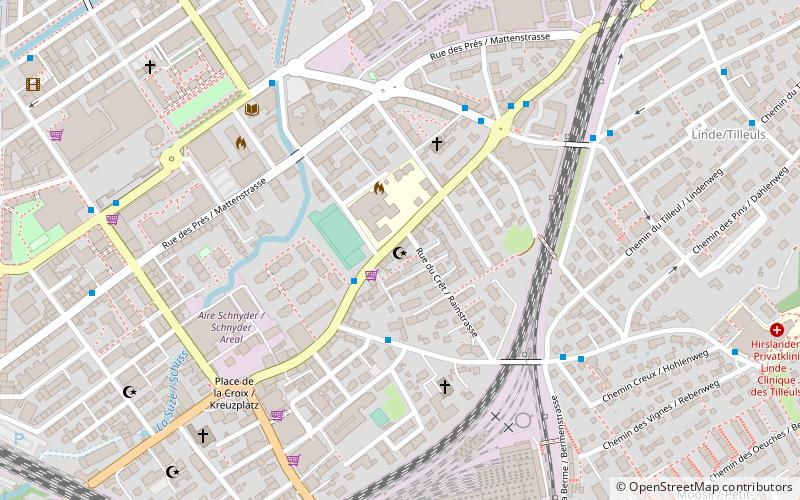 madretsch biel bienne location map