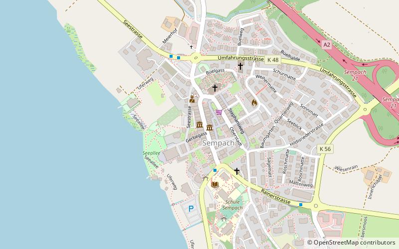 Rathaus Sempach location map