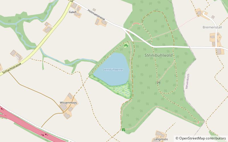 Steinibühlweiher location map