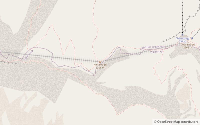 Hinterrugg location map