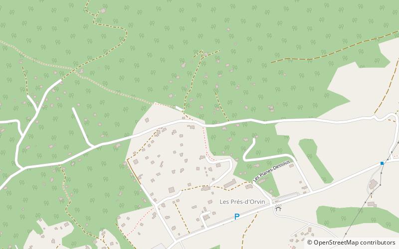 Les Prés-d’Orvin location map