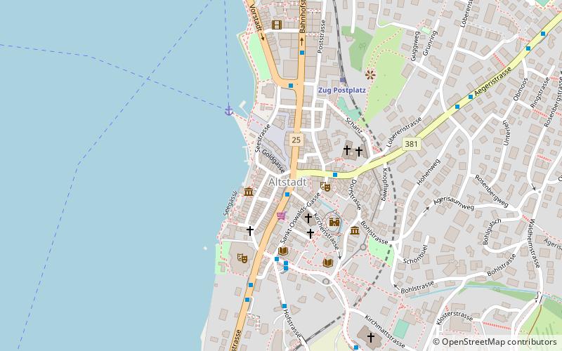 Zytturm location map