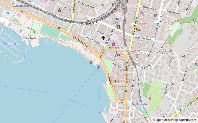 Vorstadtkatastrophe location map