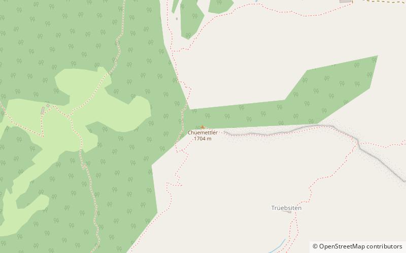 Chüemettler location map