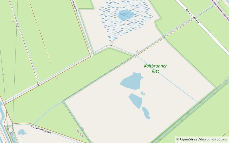 Beobachtungsturm Kaltbrunner Ried location map