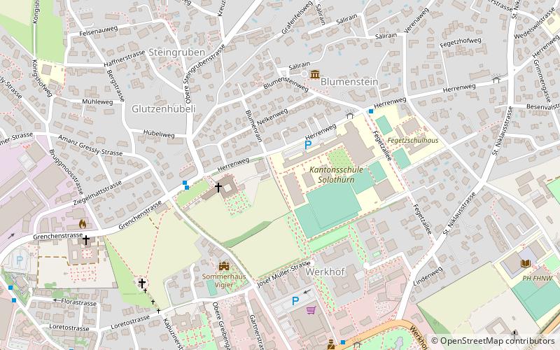 Kantonsschule Solothurn location map