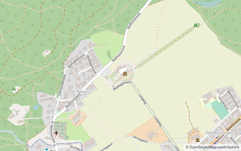 Waldegg Castle location map