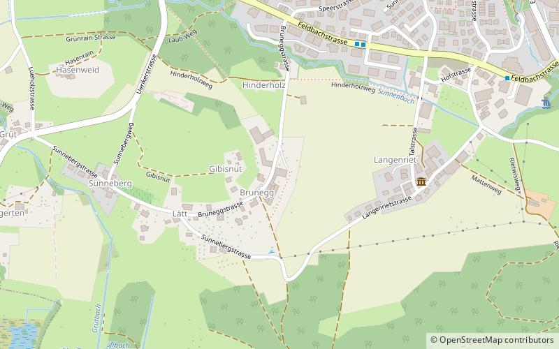 Wohnheim Brunegg location map