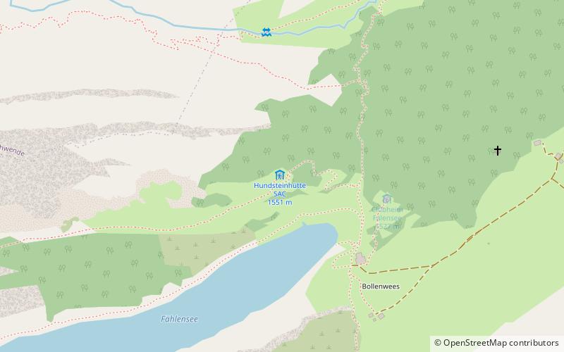 Hundsteinhütte location map