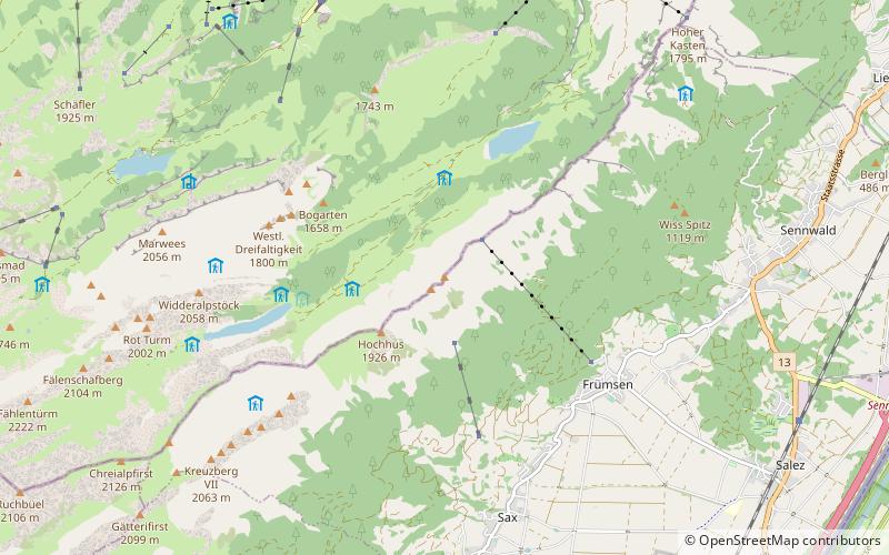 Hüser location map