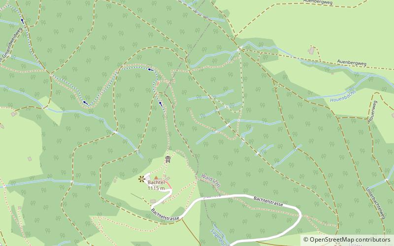 Tour de Bachtel location map