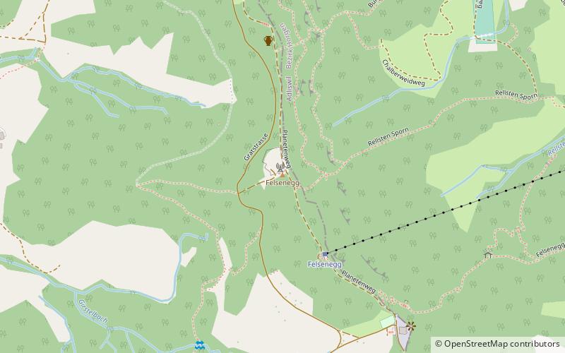 Sendeturm Felsenegg-Girstel location map