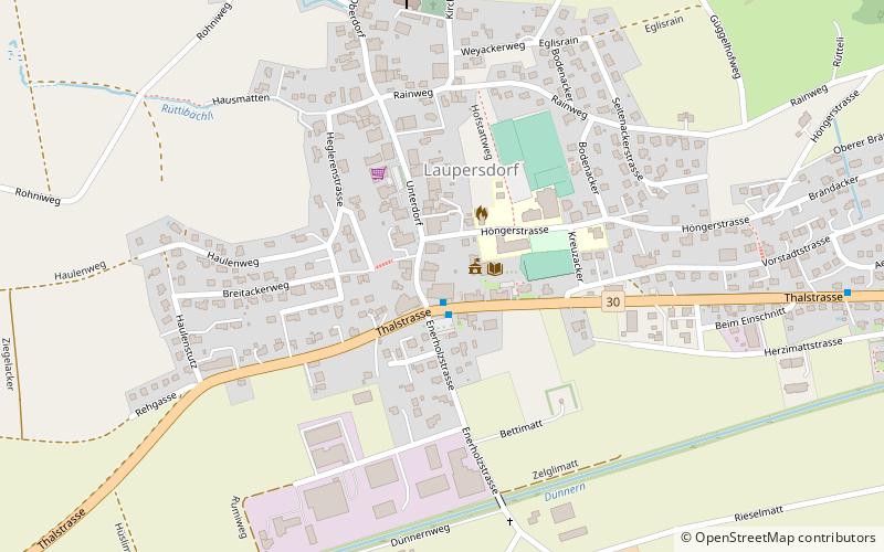 Laupersdorf location map
