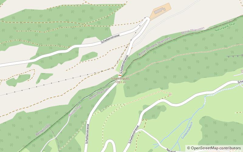 Scheltenpass location map
