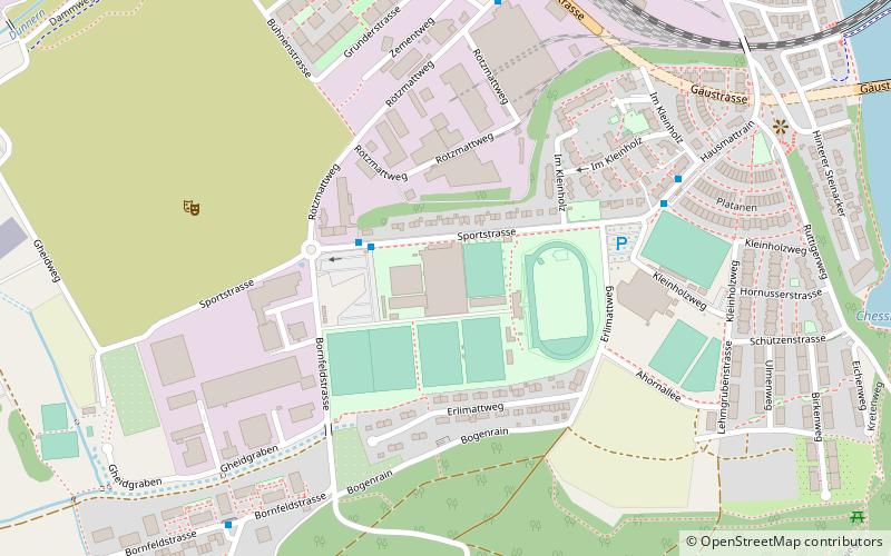 Kleinholz Stadion location map