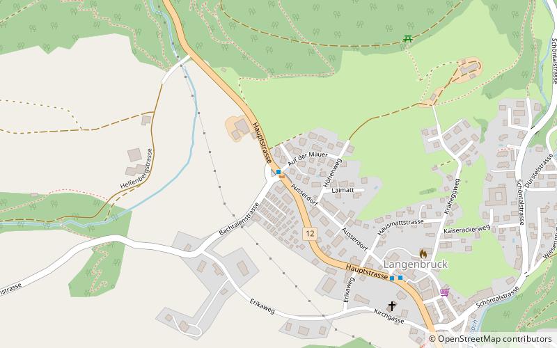 Oberer Hauenstein Pass location map