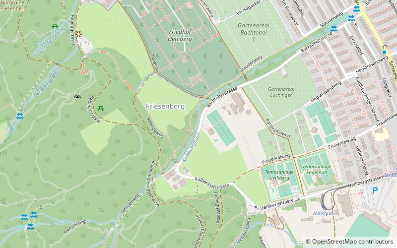 Friesenberg location map