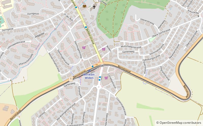 Mutschellen location map