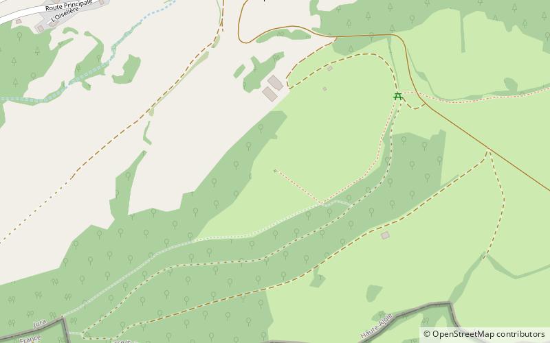 Faux d'Enson location map
