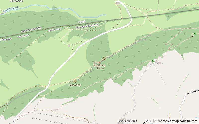 Vogelberg location map