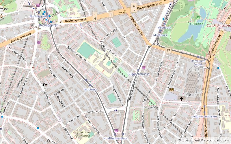 Unterstrass location map
