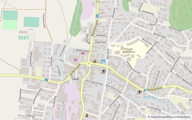 thierstein district location map