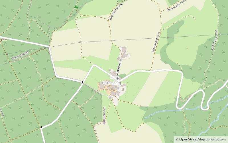 Heitersberg location map