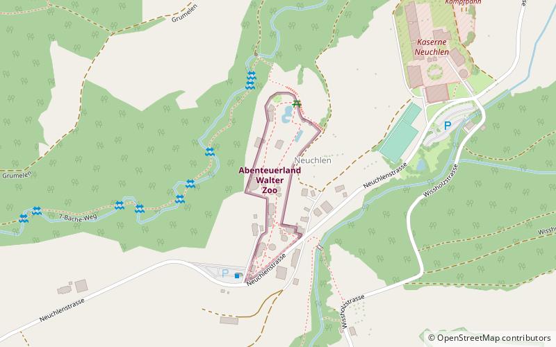 Abenteuerland Walter Zoo location map