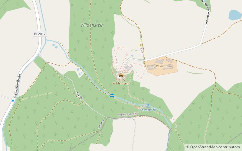 Schloss Wildenstein location map