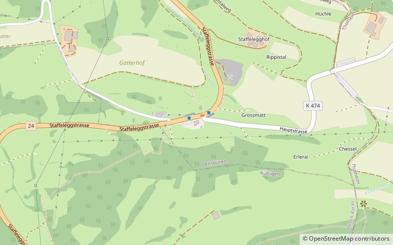 Staffelegg Pass location map