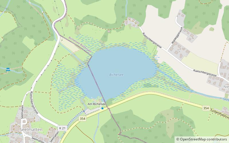 Bichelsee Lake location map