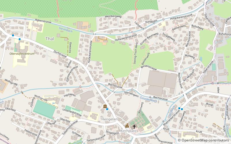 Thal SG location map