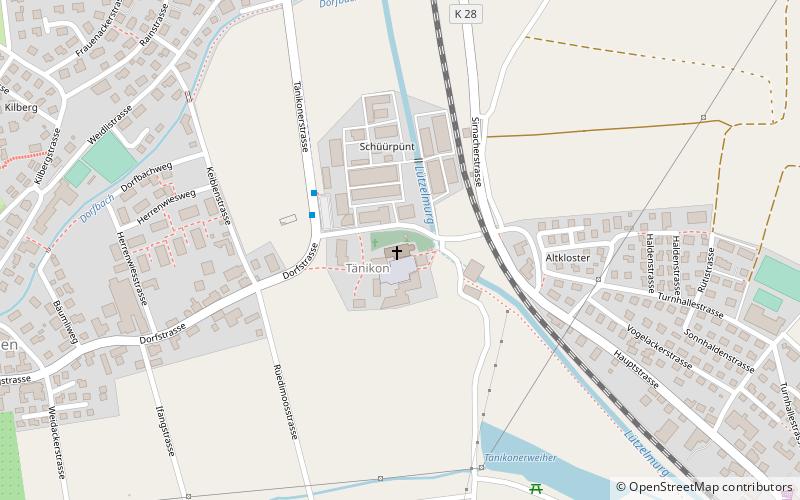 Tänikon monastery location map