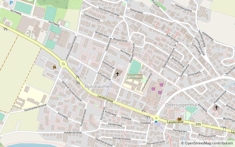 Reformiertes Kirchenzentrum Obersiggenthal location map