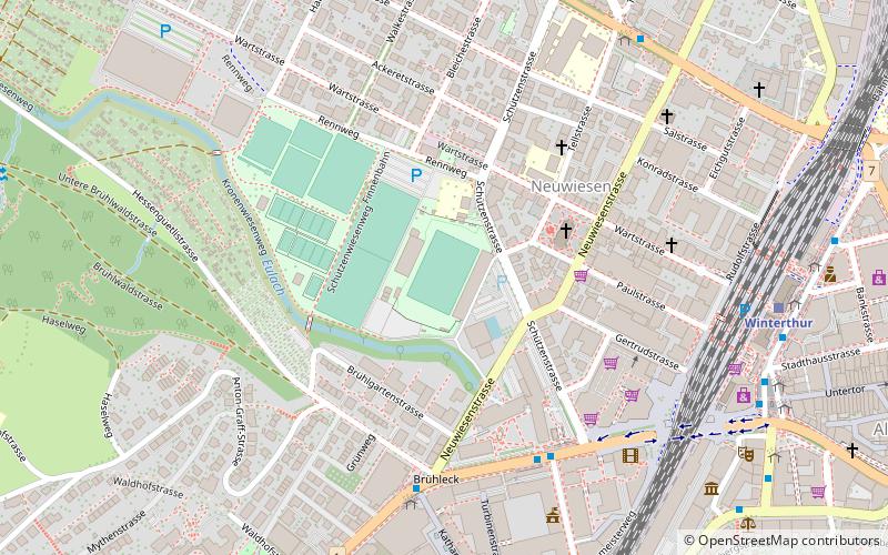 Stade de la Schützenwiese location map