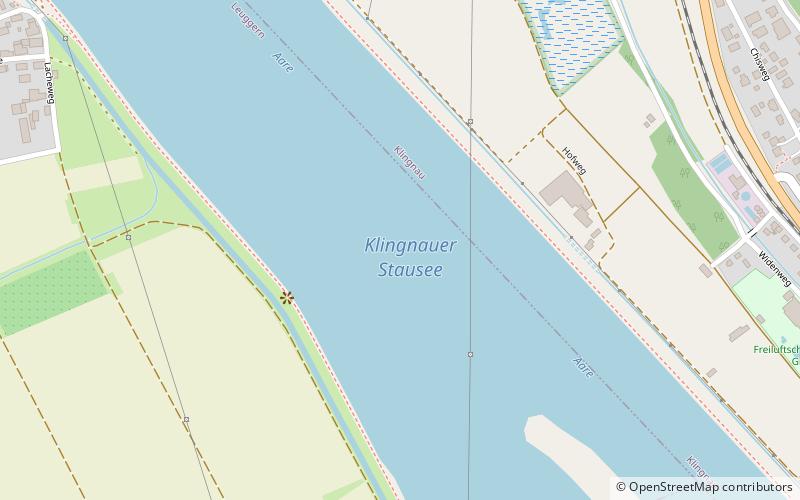 Klingnauer Stausee location map