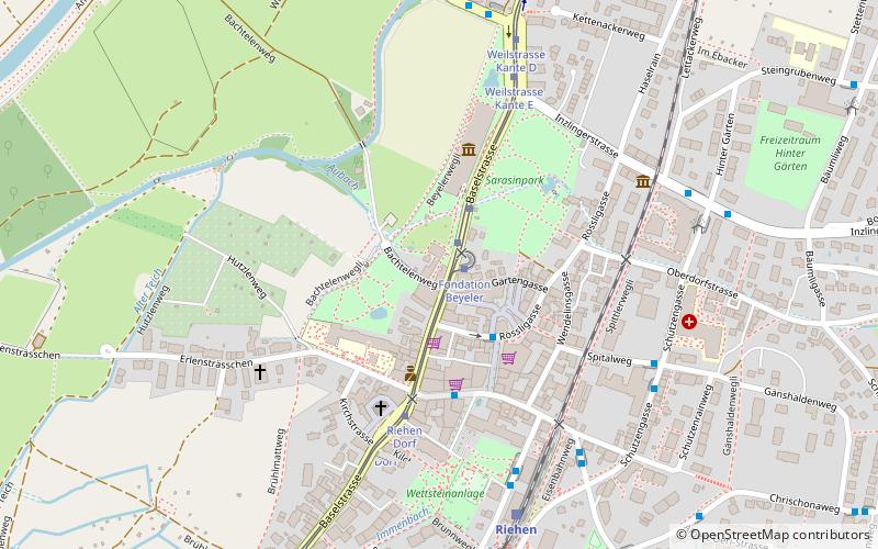 Kunstraum Riehen location map