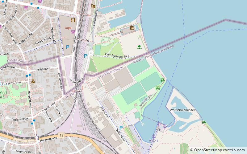 Bodensee Arena location map