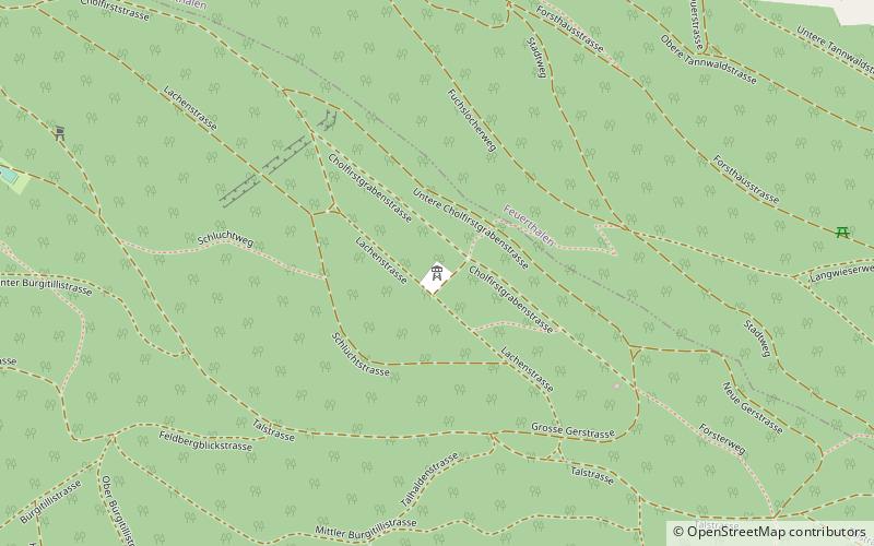 Sendeturm Cholfirst location map