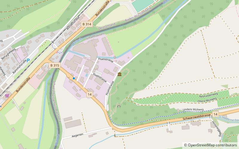 Gipsmuseum Schleitheim location map