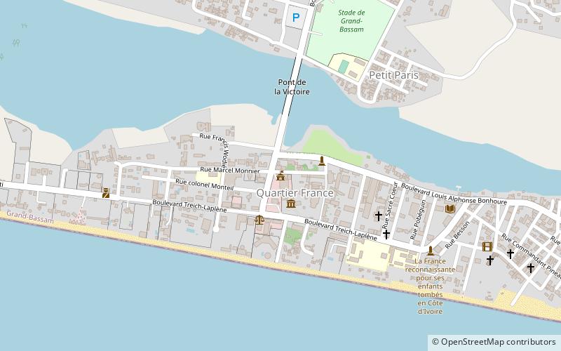 Mairie de Grand-Bassam location map