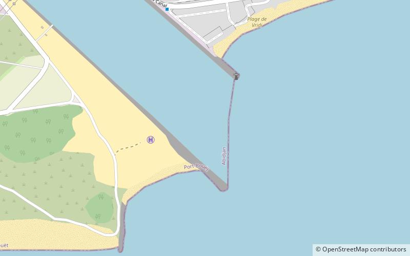 Vridi-Kanal location map