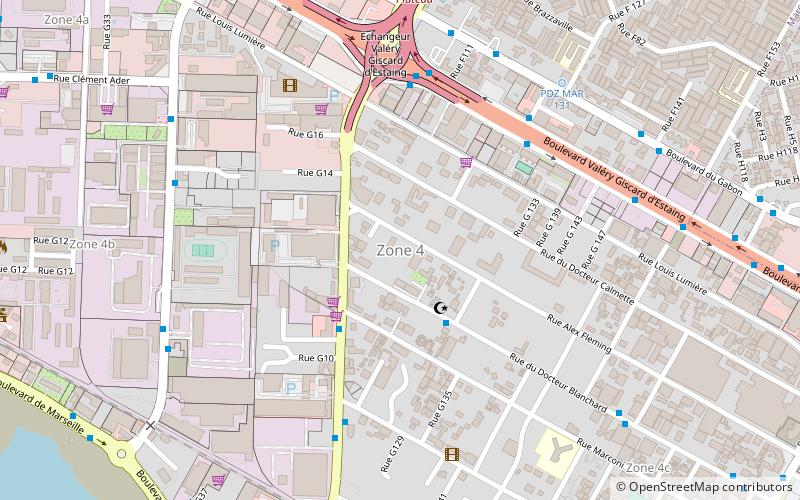 Marcory Zone 4 location map