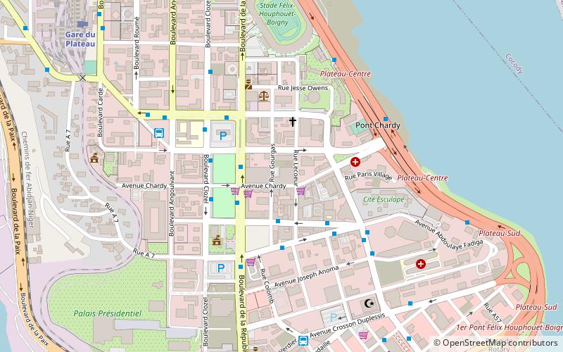 centre commercial nour al hayat abidjan location map