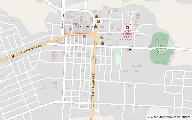 cour royale abengourou location map