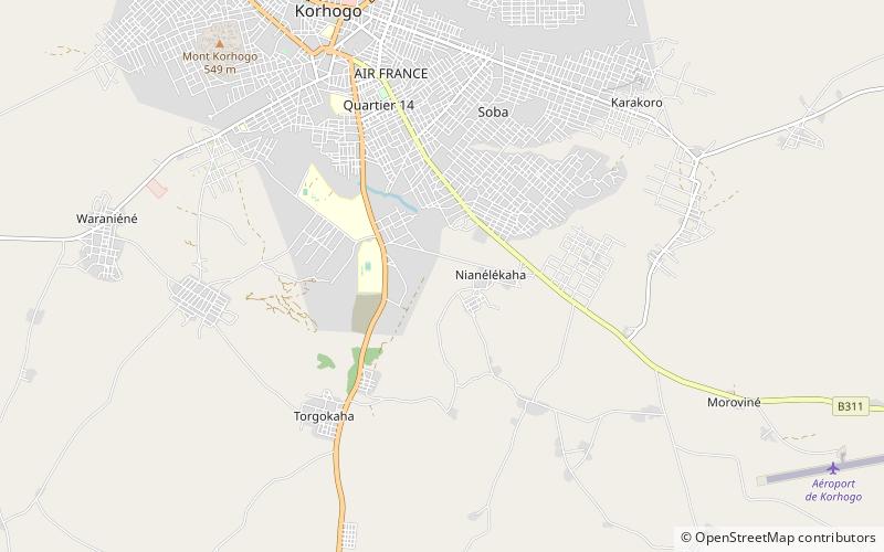 Savanes District location map