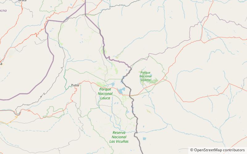 Volcán Pomerape location map