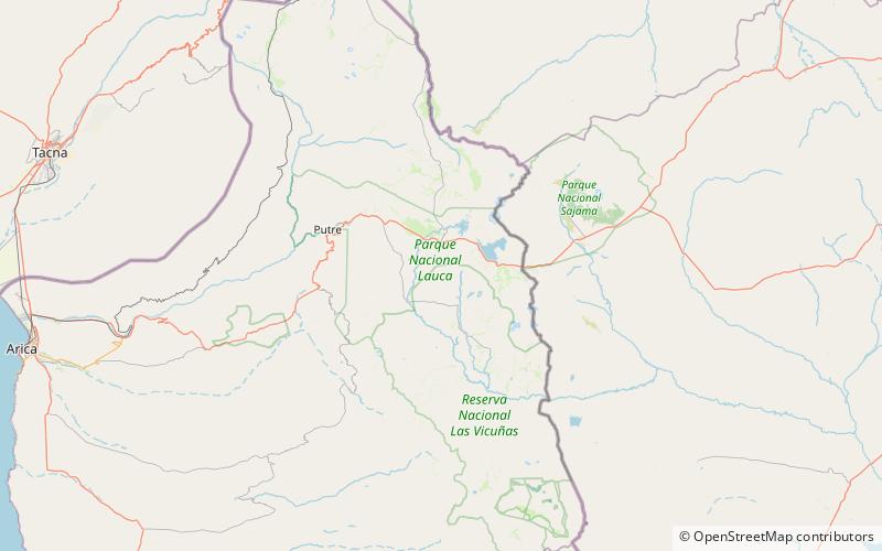 choquelimpie las vicunas national reserve location map